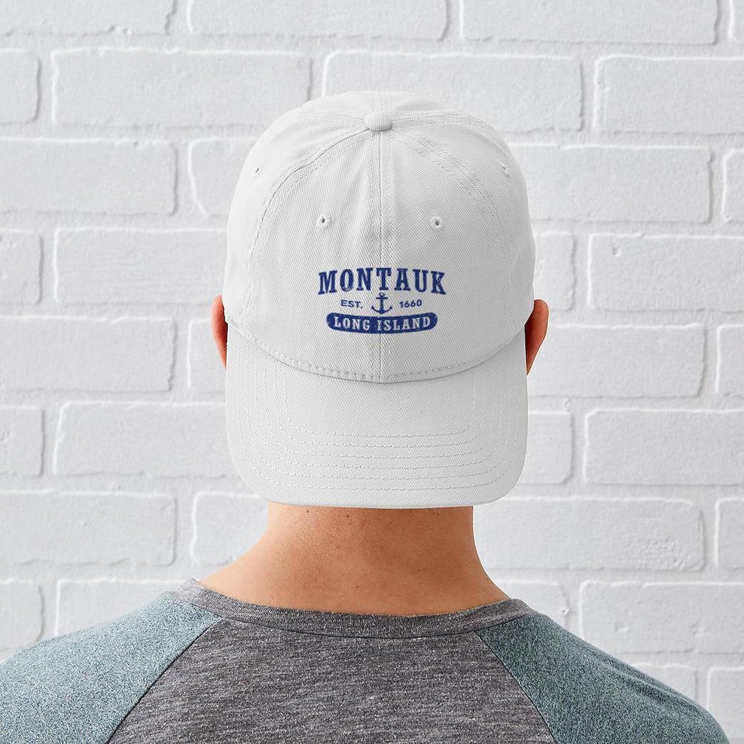 CafePress Montauk Long Island NY Cap Adjustable Baseball Cap