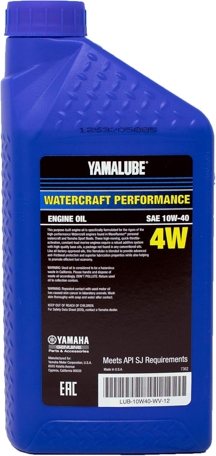 Edwards Oil Change Kit fits 2011-2021 Yamaha VX 1800 WaveRunner Watercraft