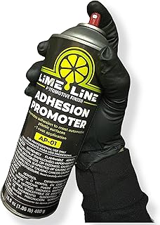 LiME LiNE Plastic & Metal Adhesion Promoter, Dries Clear: Promotes Primer, Basecoat and Clearcoat Adhesion, 16.9 oz Aerosol Can