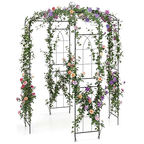 Giantex Birdcage Shape Gazebo - 9.3' H x 6.5' W