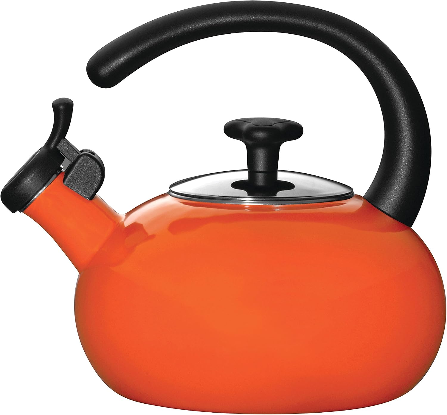 Rachael Ray Teakettles 1.5-Quart Teakettle, Orange