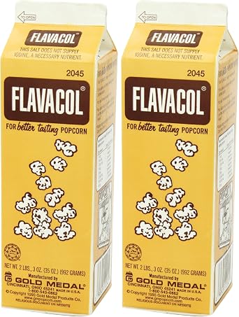 2-pack Popcorn Special Seasoning Salt FLAVACOL 992g Butter Salt Flavor Commercial Use Bulk Buy Popcorn Salt Popcorn Flavor Powder Far East Service Co., Ltd | Popcorn Salt Popcorn Flavor Powder Fast East Service Co