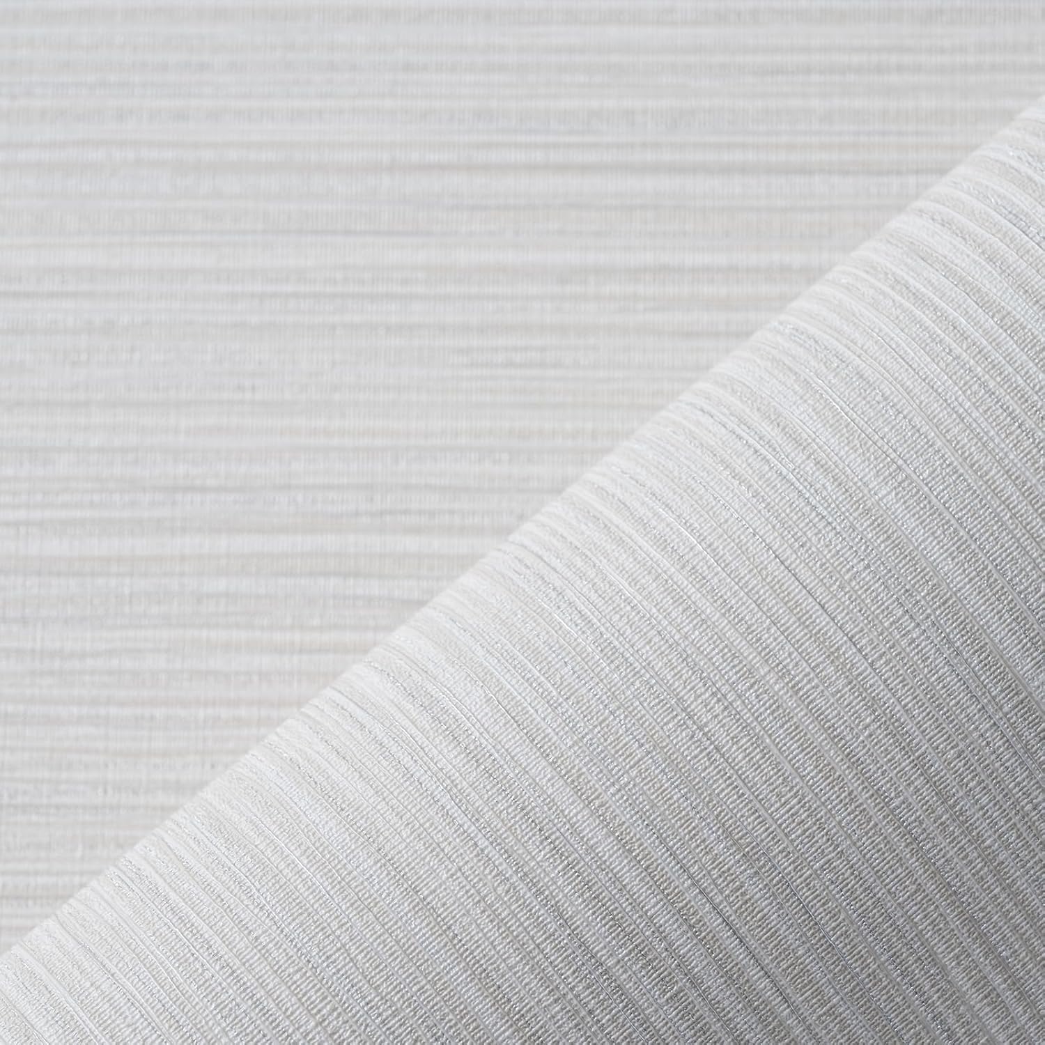 Grasscloth Textured Wallpaper Beige Gray Linen Thick 24" X 394" Fabric Contact Paper Grassweave Removable Modern Self Adhesive Wallpaper for Walls Cabinets Bedroom Liners Fireplace 24" x 394" Beige Gray