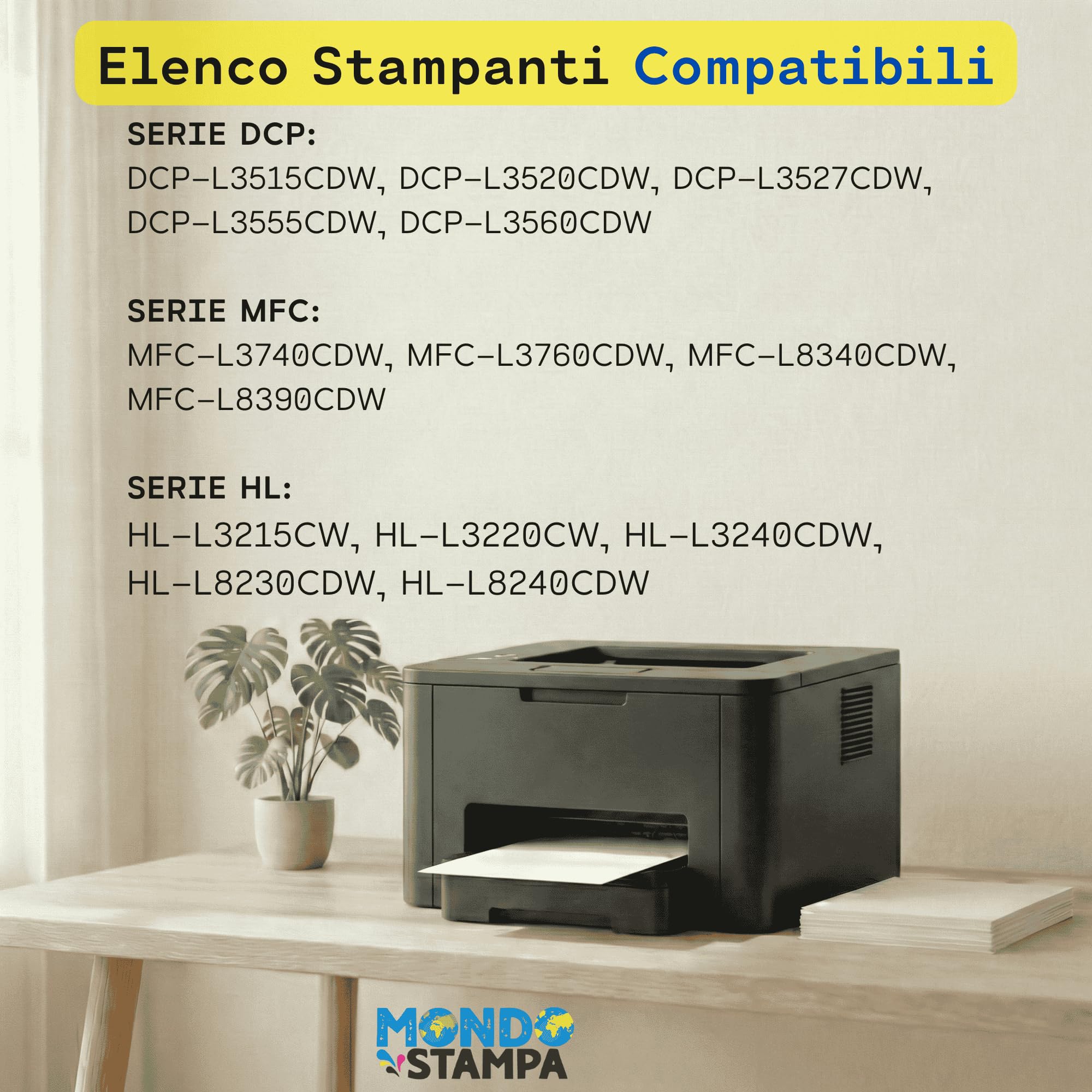 Tamburo DR-248 DR248CL Compatibile per Brother (Resa 30.000 Pagine) - Drum Unit di Ricambio per DCP-L3520CDW, MFC-L3740CDW, HL-L3220CW e altri modelli
