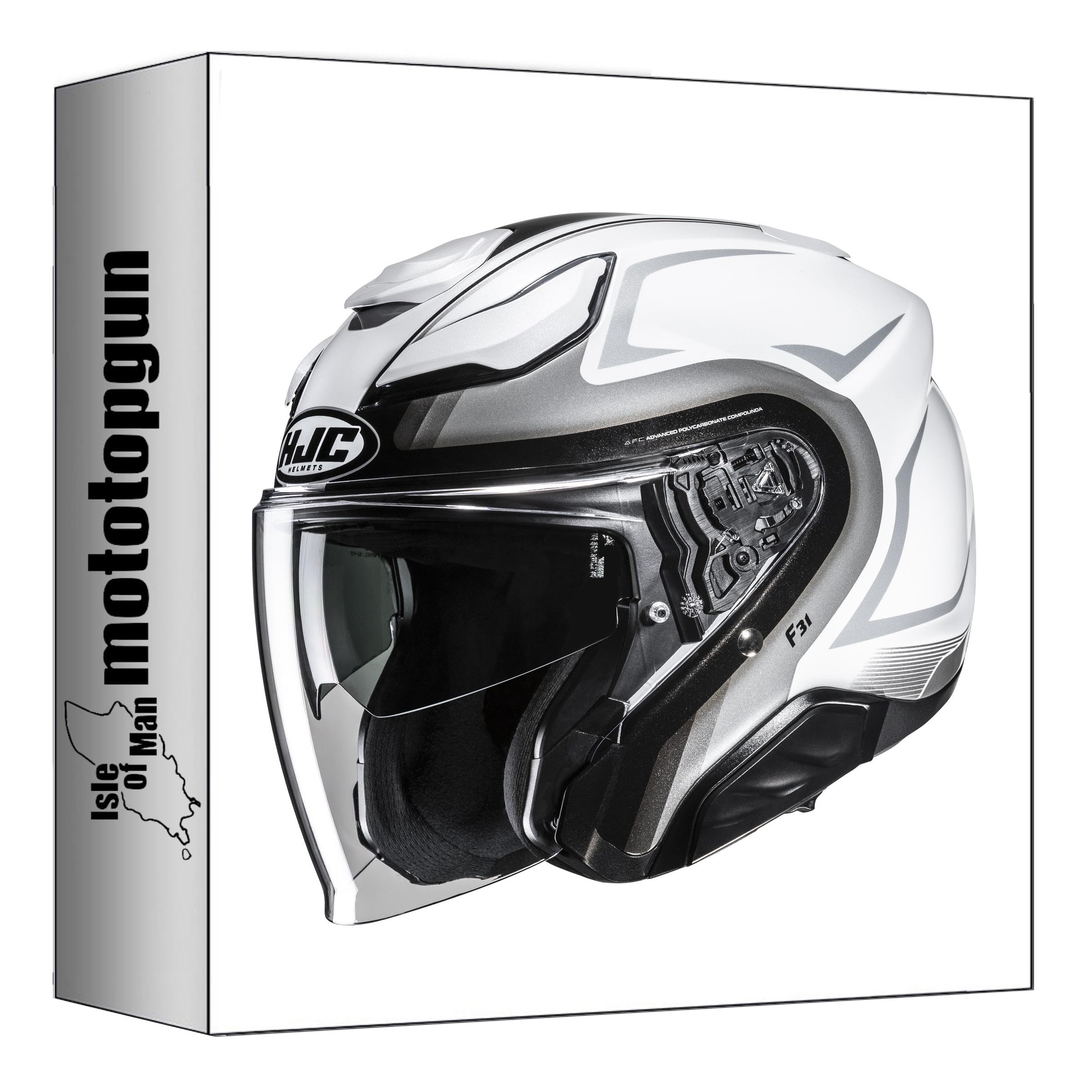 Casque jet HJC F31 Bask MC10 XXL moto scooter 16361011