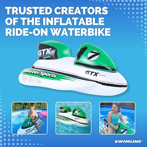 Miniatura 5 de Colchoneta inflable para la piscina con forma de moto agua