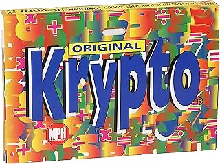 Krypto Original Arithmetic Game - Card Game of Multiplication Division, Addition, Subtraction