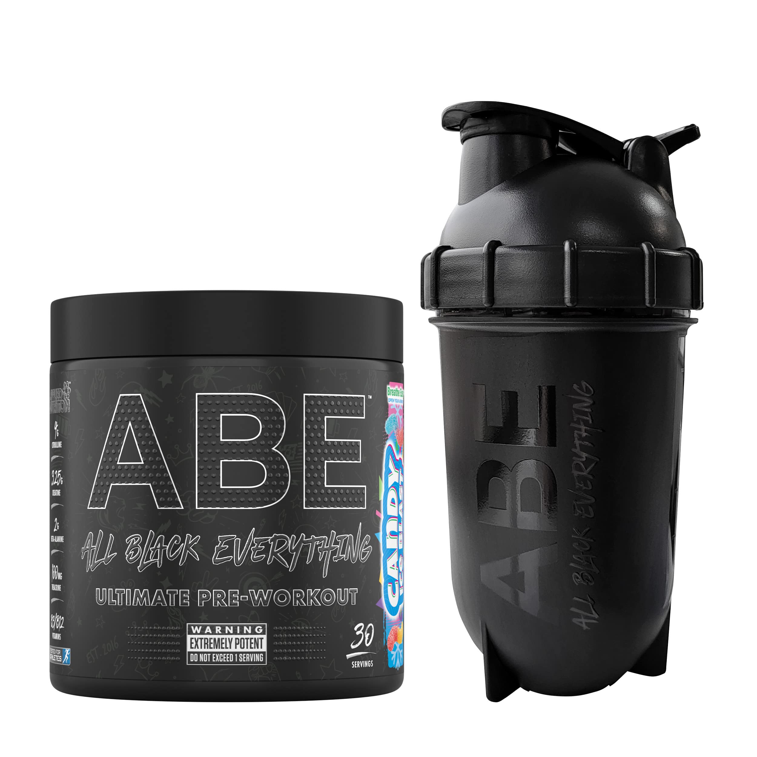 Buy Applied tion Bundle ABE Pre Workout 315g + ABE Black Bullet Shaker