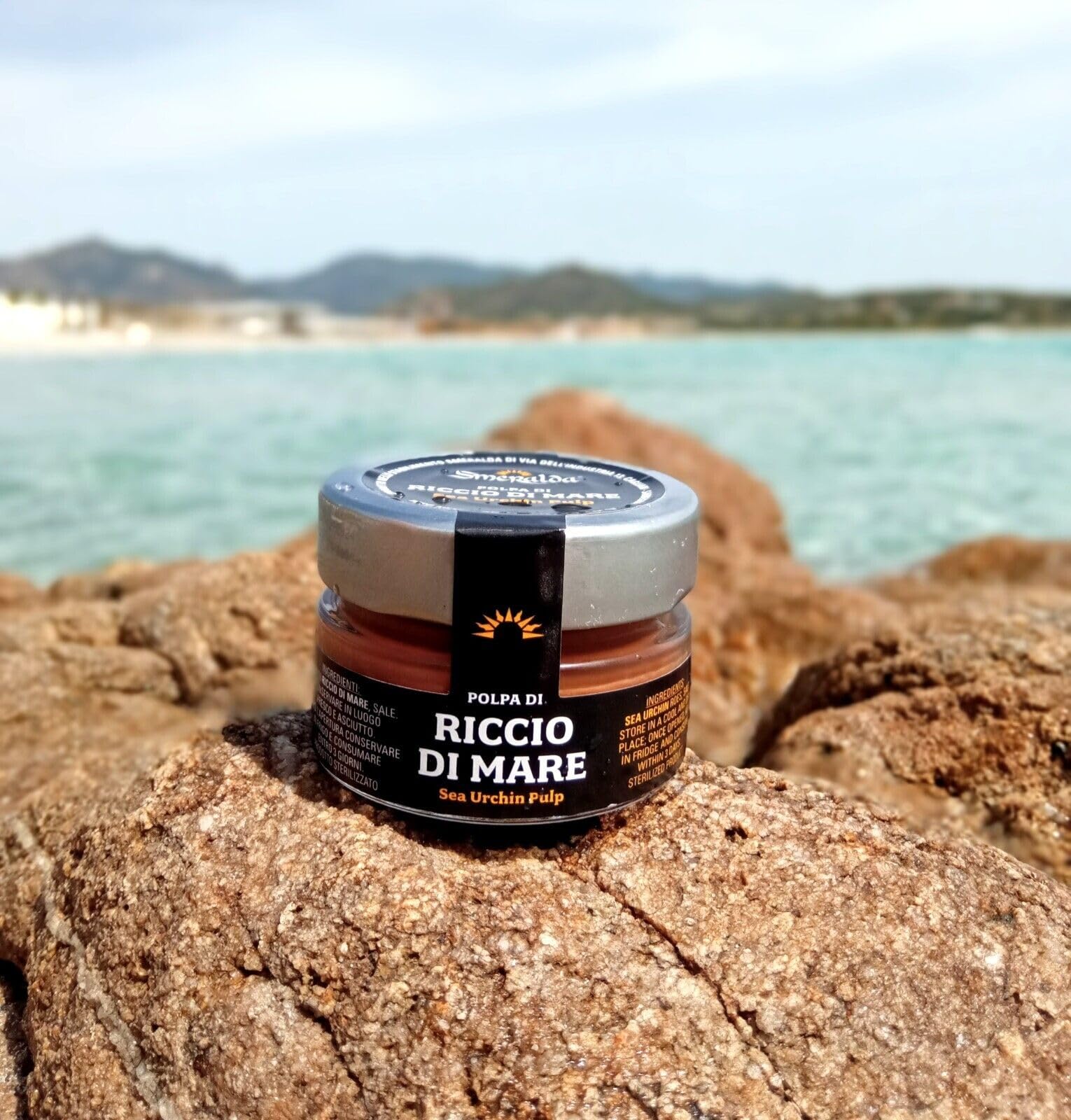 Polpa di Riccio di Mare - Gachas de erizo de mar (6 x 55 g) | Specialità ittica intensa dal sapore iodato - Delicia cremosa para pasta, peso neto total 330 g + Polpa 400 g