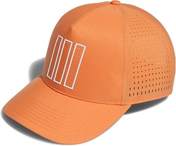 adidas Golf Mens 2026 Tour 3 Stripes Climacool Technology Baseball Cap