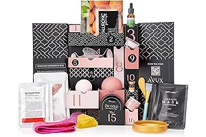 Luxury Beauty Box: 22-Piece Spa and Skincare Paradise