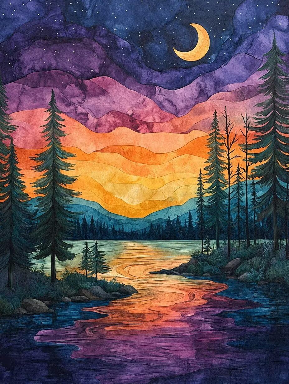 Diamond Painting Foresta Strass Quadri Moderni Soggiorno 60x80CM ZXSH9594 | Diamantini Dipingere con i Numeri Adulti Astratto Crystal Art Punto Croce Embroidery Kit per Decorazioni Casa Regalo Donna