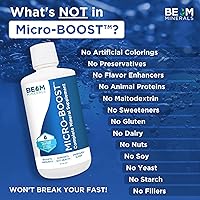 Vista 4 de BEAM Minerals Micro-Boost Suplemento mineral completo Todos los minerales, sin todas las píldoras 32 onzas líquidas