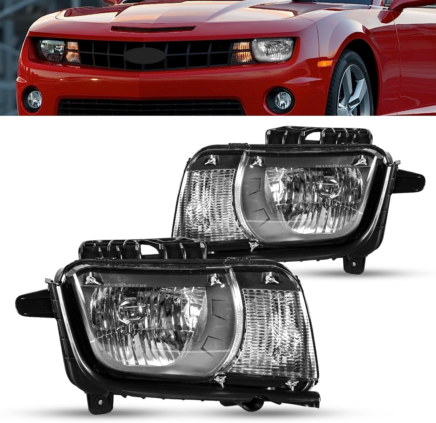 BoardRoad Headlights Fit for 2010 2011 2012 2013 Chevy