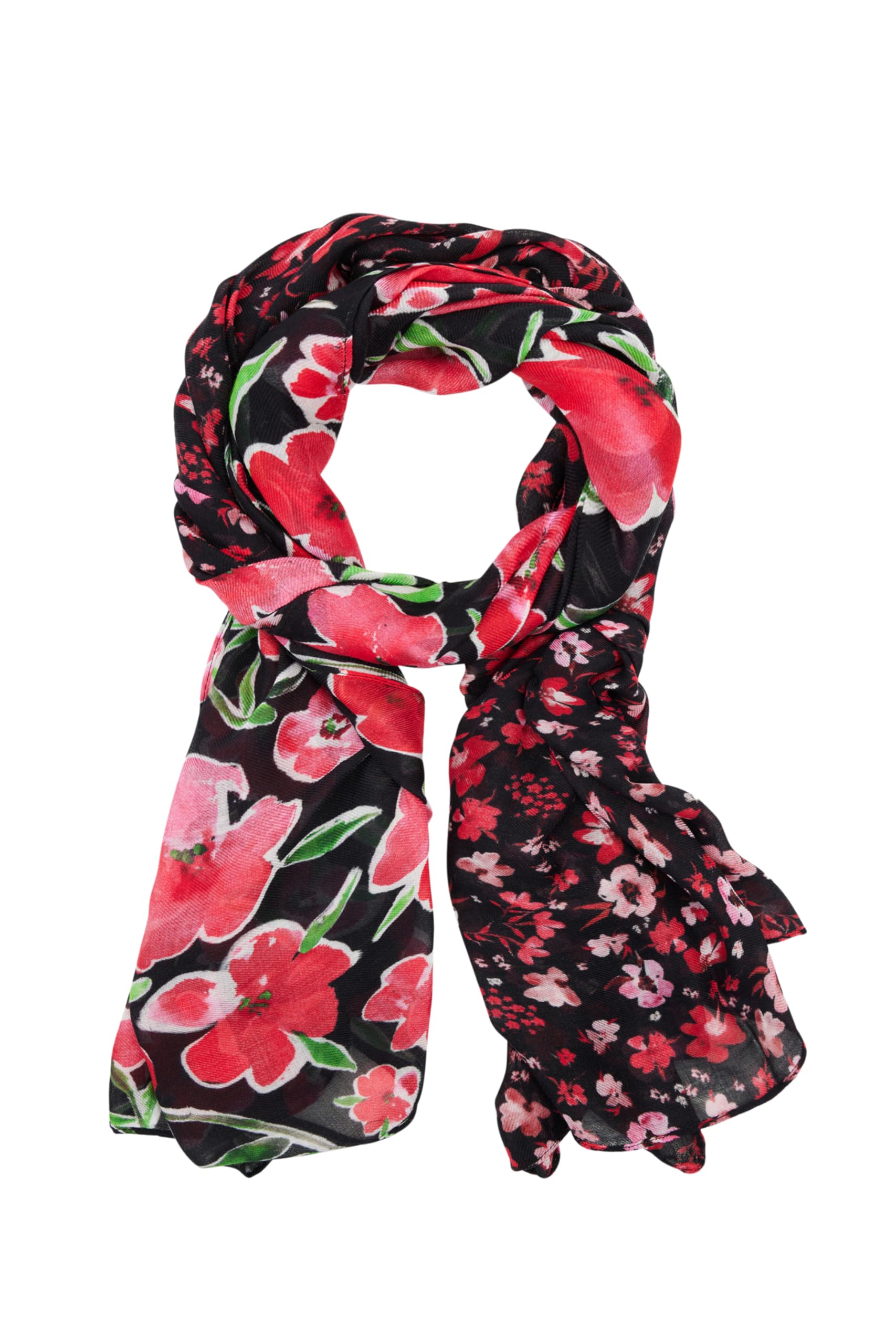DesigualRectangular Floral Foulard