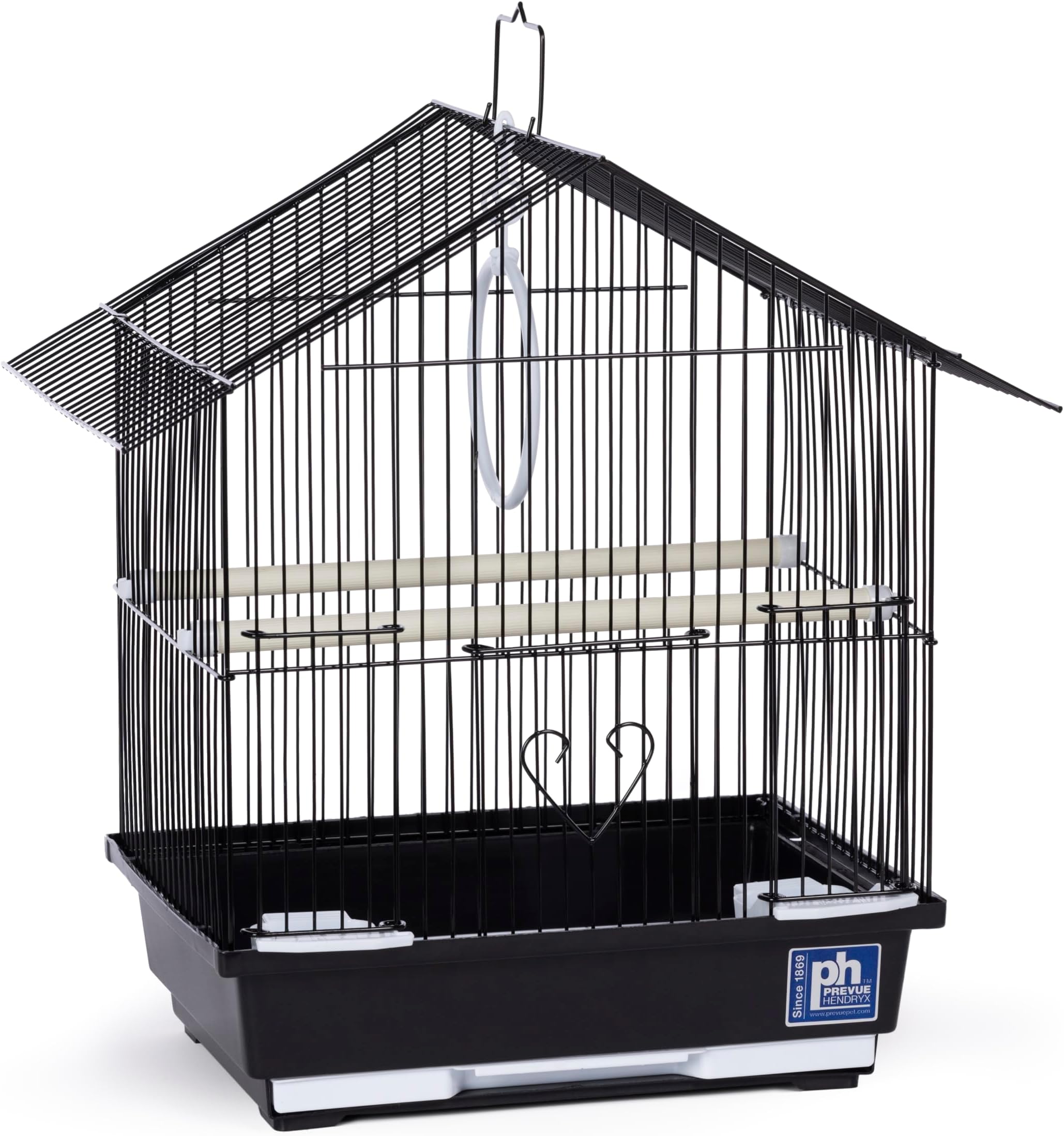 Prevue Pet Products Parakeet Manor Bird Cage with Handle for Home or Travel