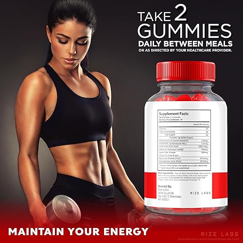 Miniatura 9 de Paquete de 2 gomitas Keto Bites ACV, gomitas Keto ACV totalmente naturales para pérdida de peso avanzada, gomitas KetoBites, suplemento de vinagre