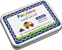 Vista 3 de Funkins - Fiambrera escolar para niños, divertidas tarjetas para inspiración, motivación, afirmaciones positivas y amor de padres a hijos, sin