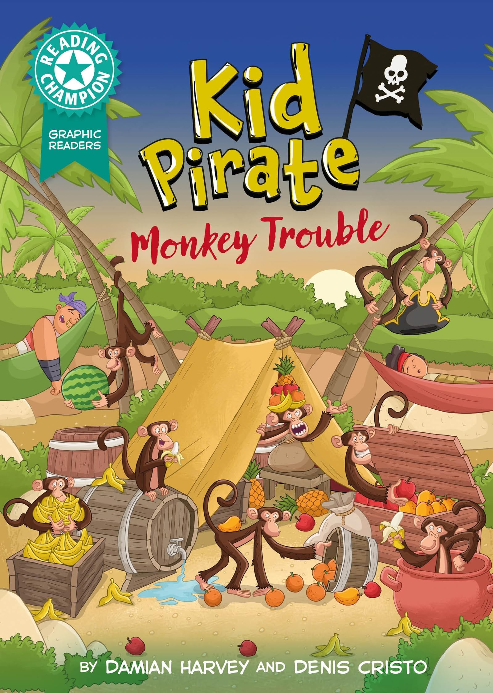 Graphics: Kid Pirate: Monkey Trouble: Book band Turquoise 7 (Reading Champion)