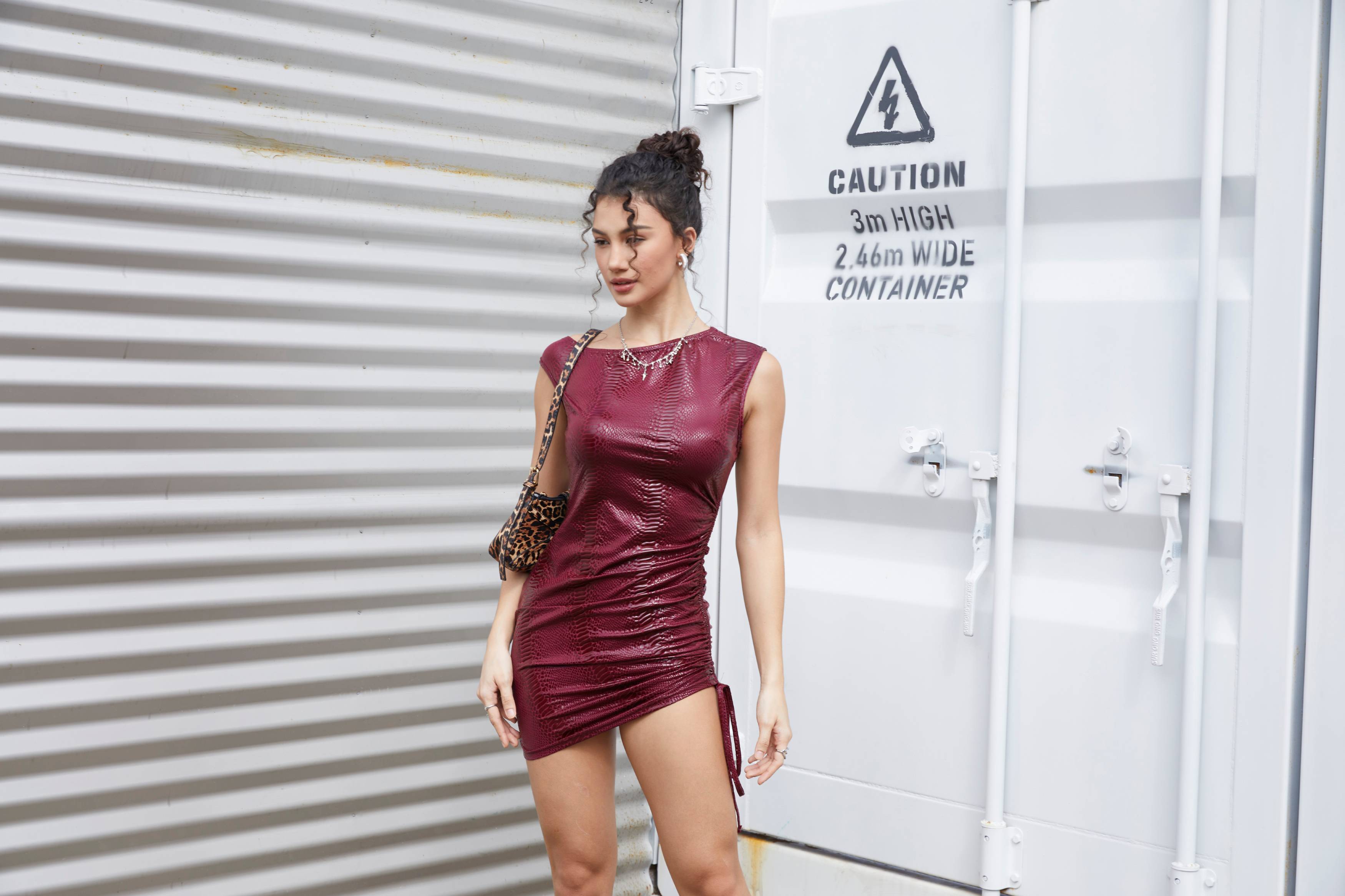 leather mini dress amazon Amazon Faux Leather Mini Dress Review