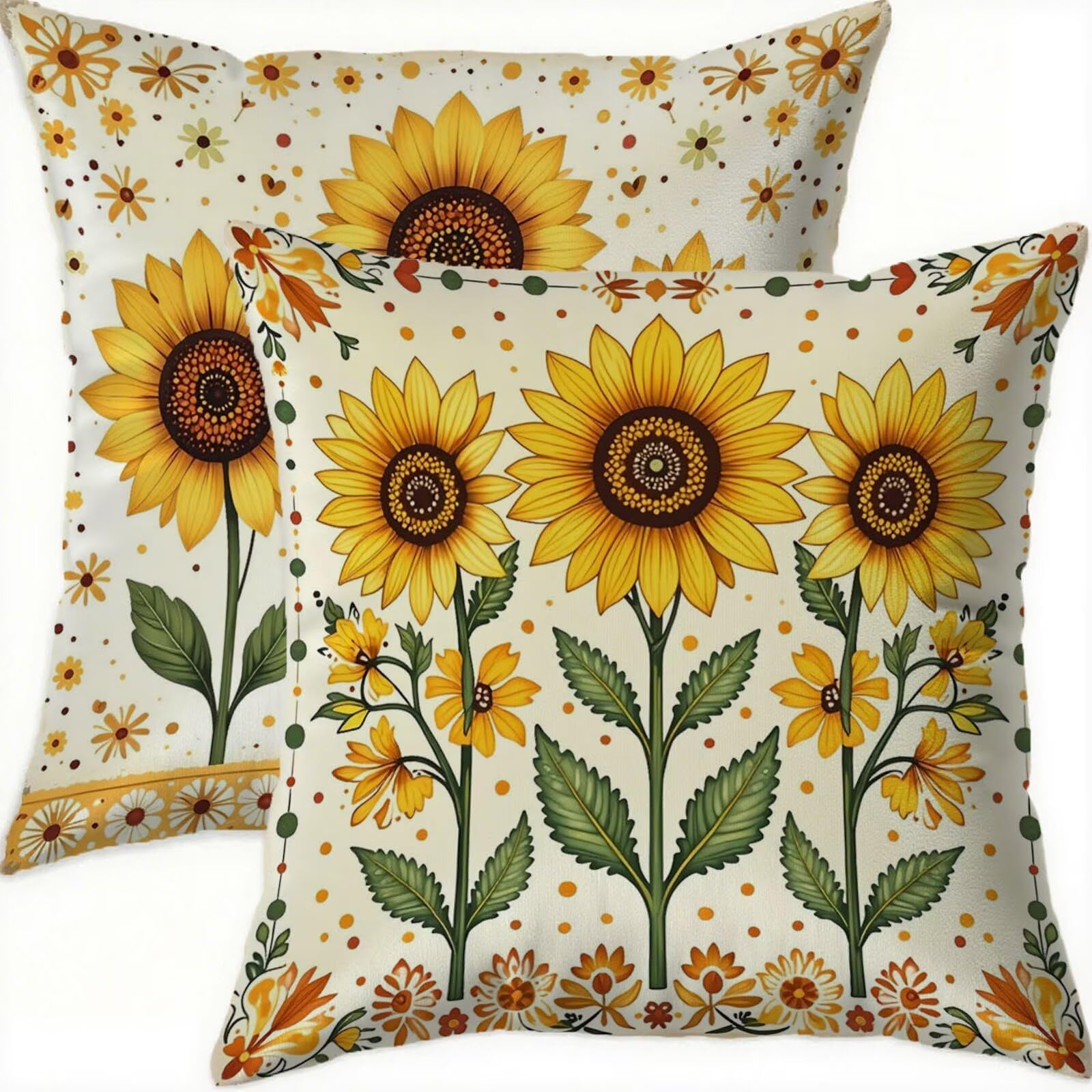 Housse de coussin automne pour décorer le salon et le balcon