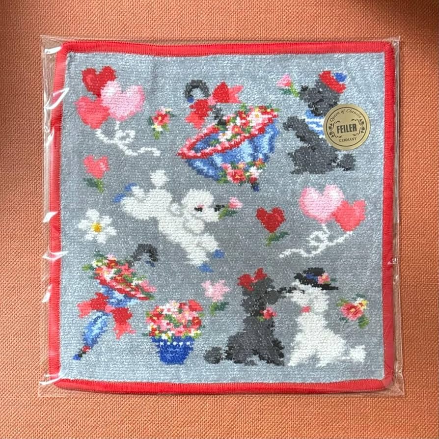 アロママ　ハンカチ　ワンコさん柄　25枚 アロママ ハンカチ ワンコさん柄 25枚 タオルハンカチ