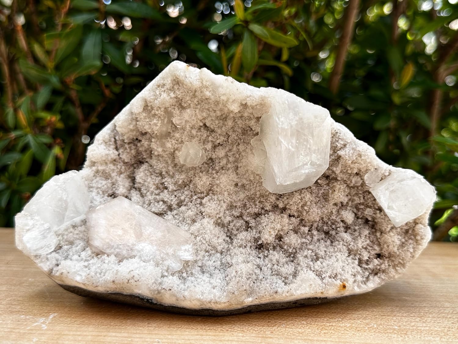GAF TREASURES Large Apophyllite & Stilbite Crystal Cluster 3-8", Natural Apophyllite Cluster with Inclusions (2-3 lb)