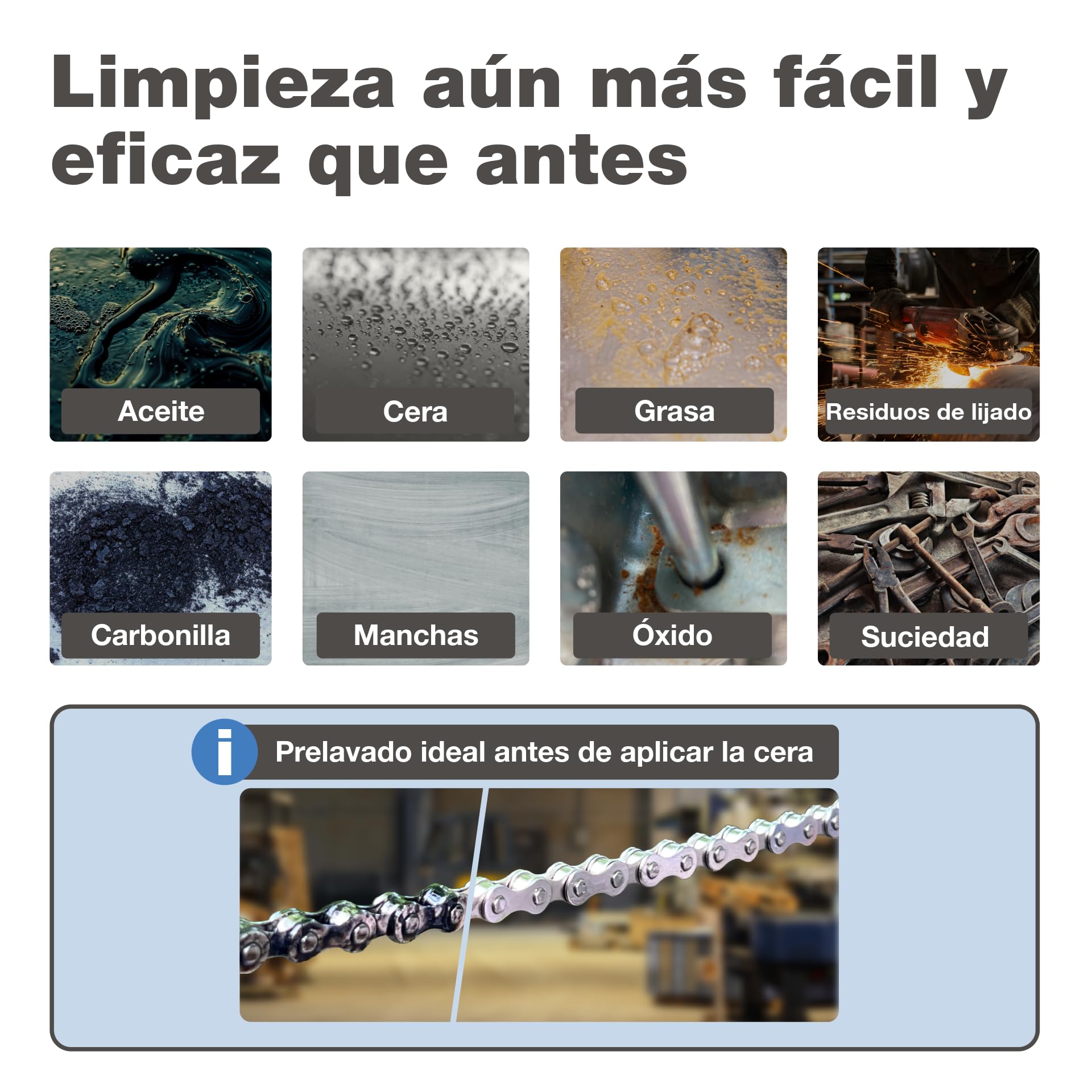 Bio-Chem - Limpiador ultrasónico para talleres, 5L concentrado - Uso profesional en talleres e industria - Producto para carburadores, piezas mecánicas y componentes electrónicos