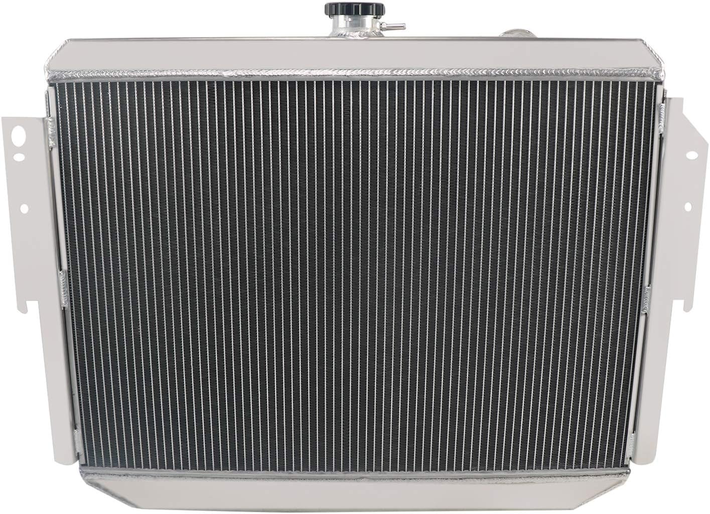 ALLOYWORKS 3 Row All Aluminum Radiator For 1974-2003 Dodge B150/250/350/1500/2500/3500 & Ram 1500/2500/3500 Van