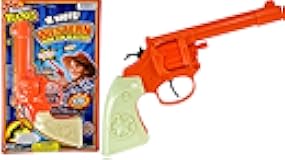 JA-RU Cap Gun Western Wild West Super Bang (1 Unit) Action Bang Party Favors Supplies for Kids.913-1A