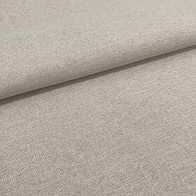 Tecido Linho Para Sofá Linen Look Bege Claro 1,40m largura