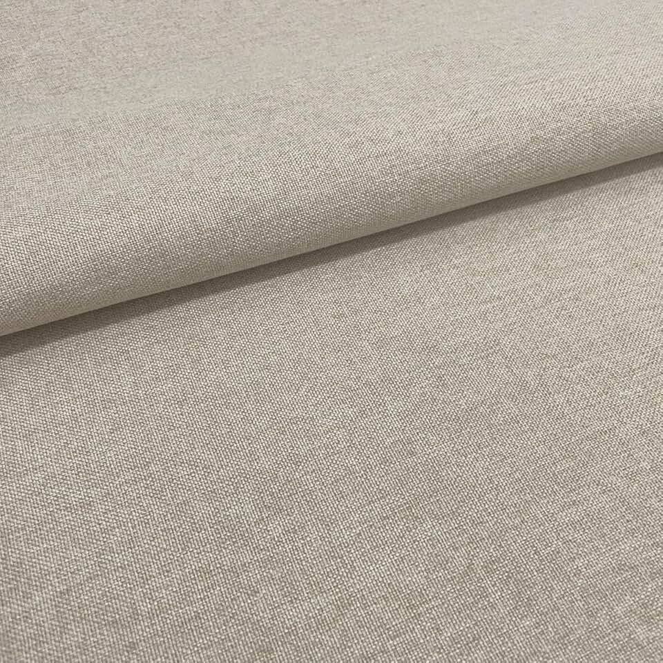Tecido Linho Para Sofá Linen Look Bege Claro 1,40m largura