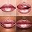 MAKI YIKA Pink Nude Lipstick for Women Metallic Lipsticks Glitter Long Lasting Lipstick No Smudge No Transfer Liquid Lip Gloss (BR017 Love Fighter)