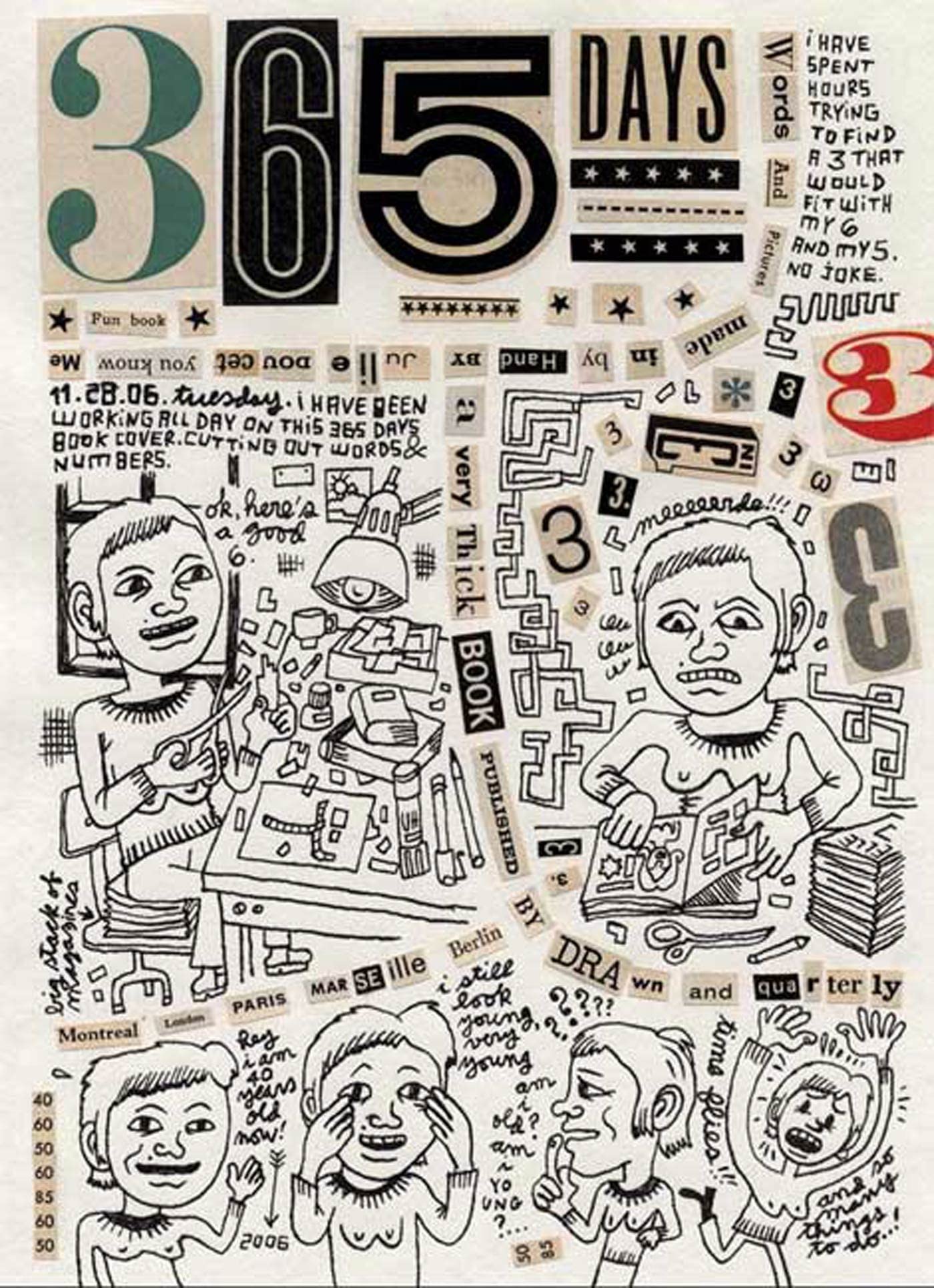 365 Days : A Diary by Julie Doucet : Julie Doucet: Amazon.in: Books