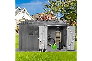 10x8 ft Outdoor Storage Shed: The Perfect Solution for Ample and Efficient Storage