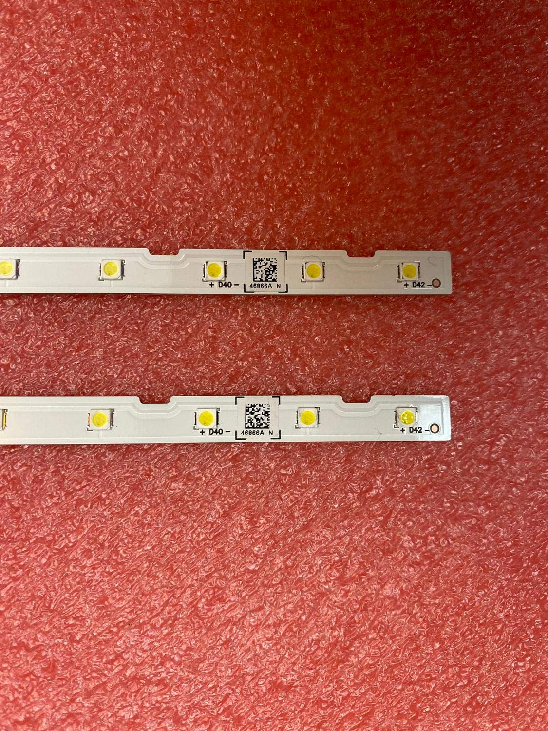 Led-hintergrundbeleuchtung Streifen Fit for Samsung UN58NU7103 UA58RU7100 UE58NU7170 UE58NU7179 BN96-46866A UE58NU7175 UE58RU7179 UN58NU7200(2pcs for 1 TV)