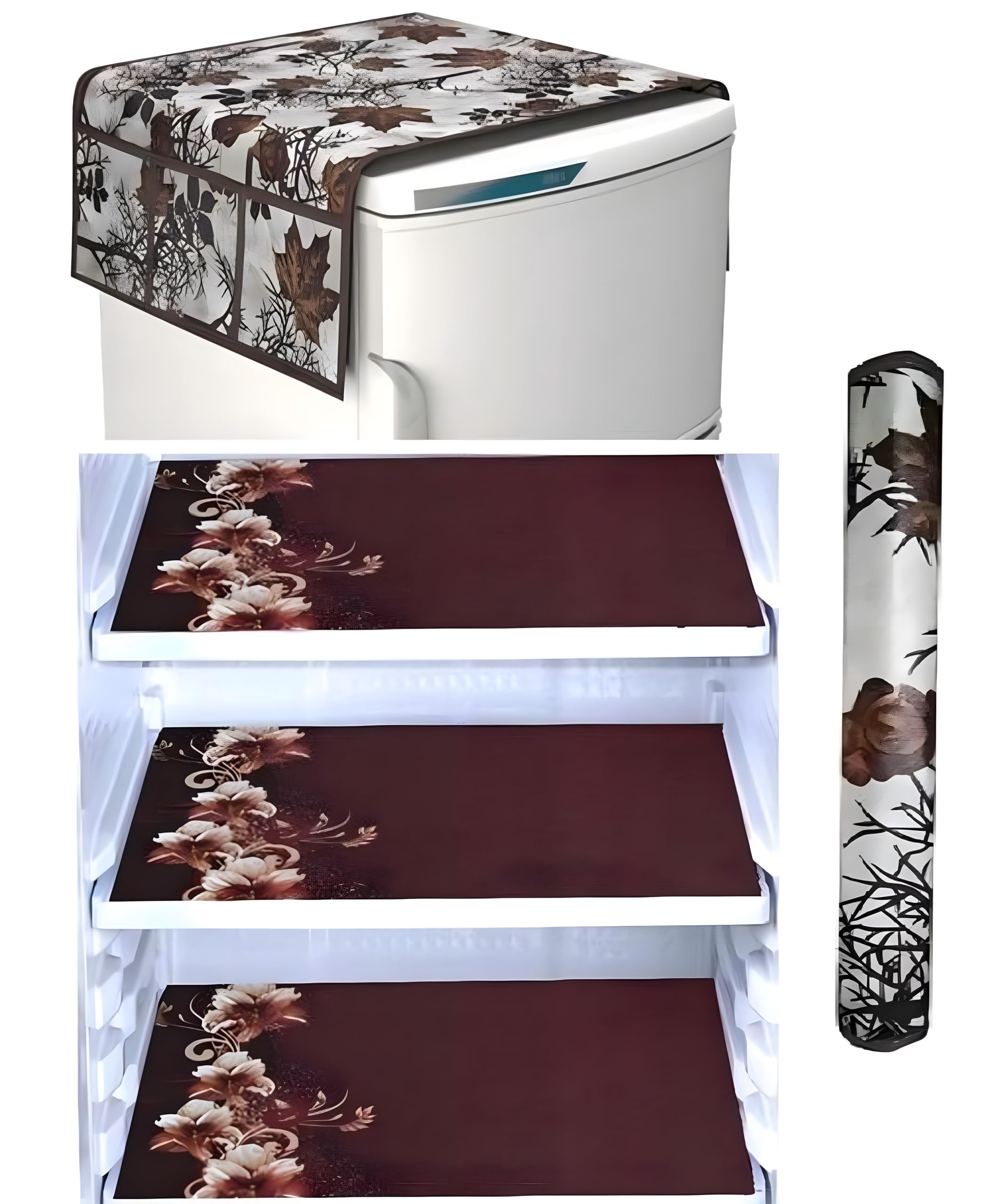 STOREUP Fridge Cover Set - Teddy Bear Design -6