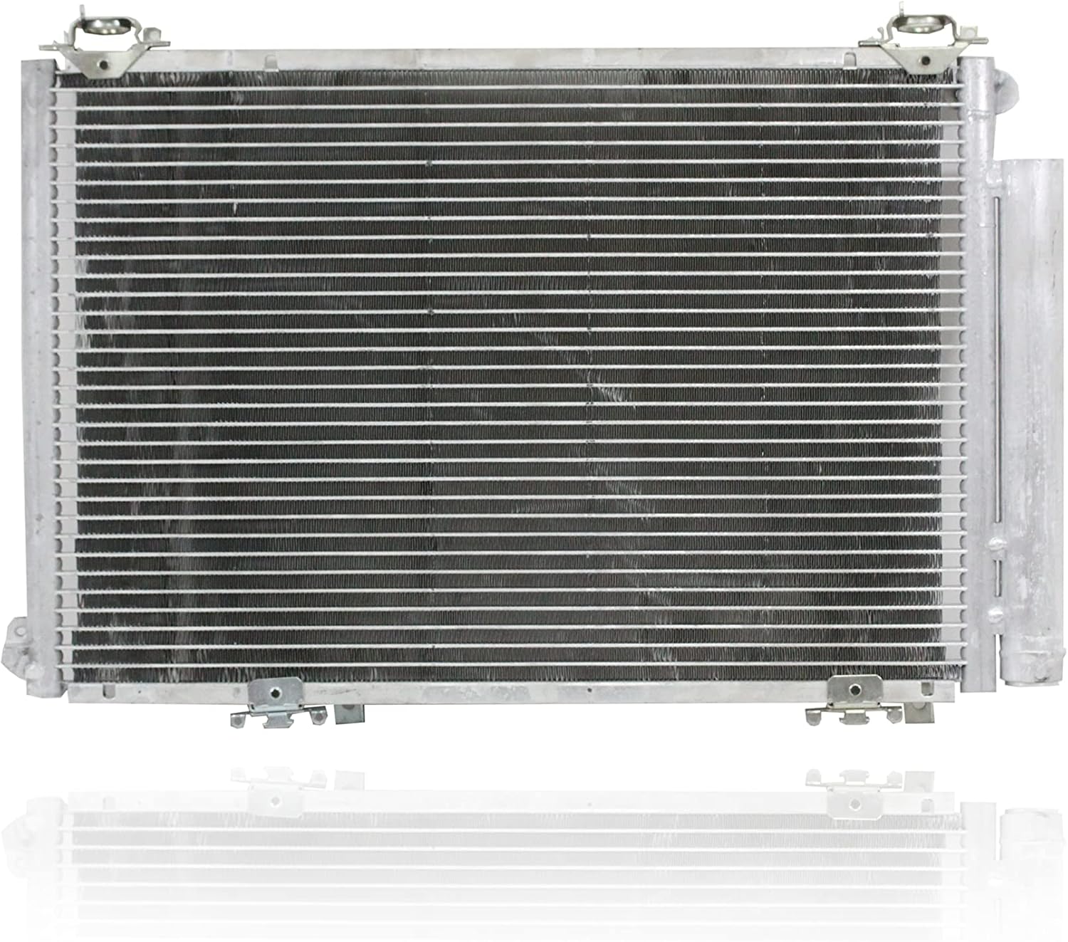 A/C Condenser - Pacific Best Inc. Compatible/Replacement for 4966 00-02 Toyota Echo 1.5L L4
