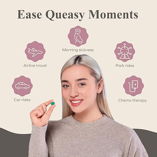 Miniatura 3 de Three Lollies Queasy Drops - Sabor natural a menta - Alivio de la quimioterapia náuseas y enfermedades de viaje - Alivia la boca seca - No