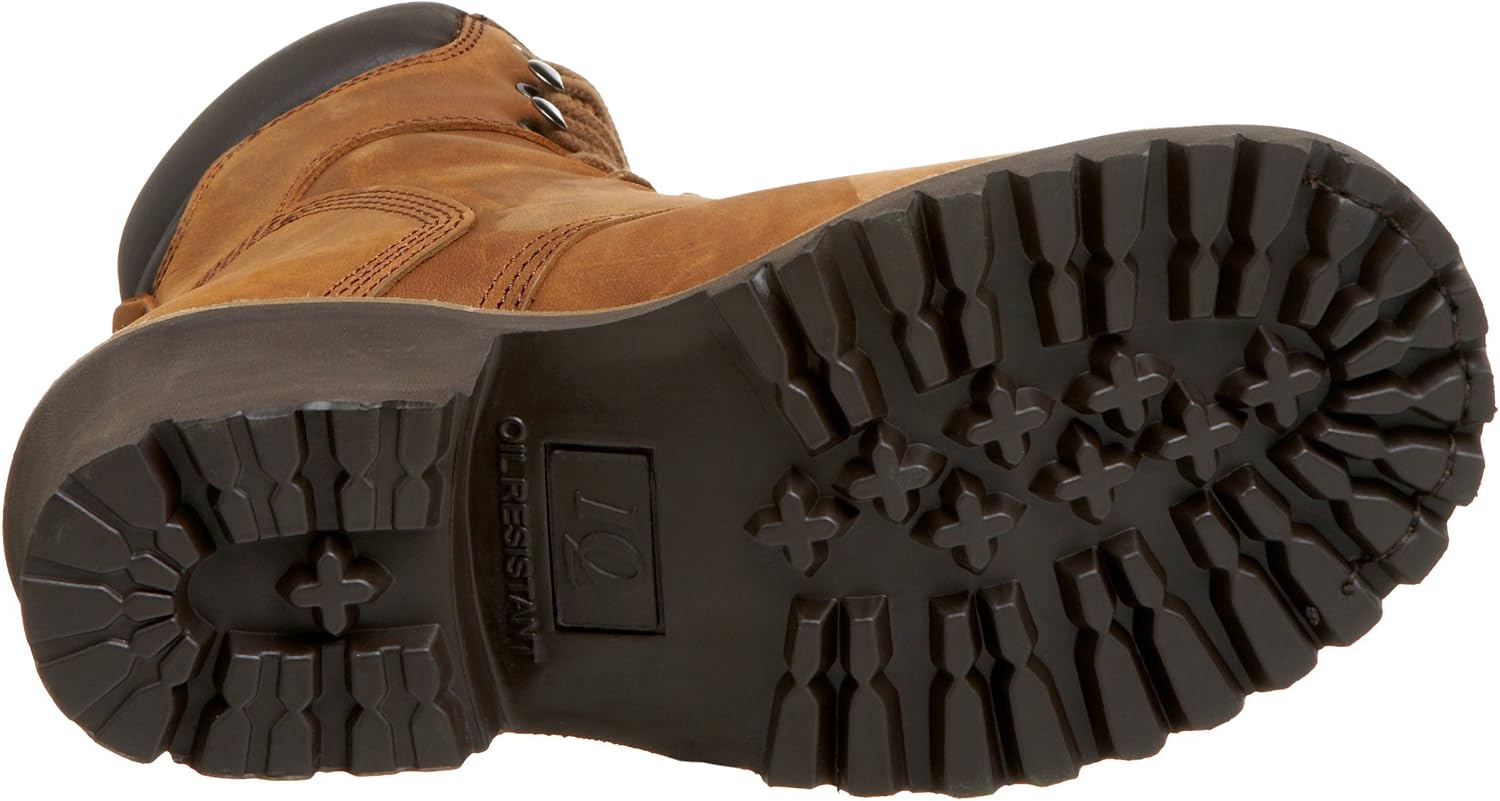 Amazon.com: Chippewa Botas de leñador 55026 con puntera de acero industrial  de 8.0 in para hombre : Ropa, Zapatos y Joyería