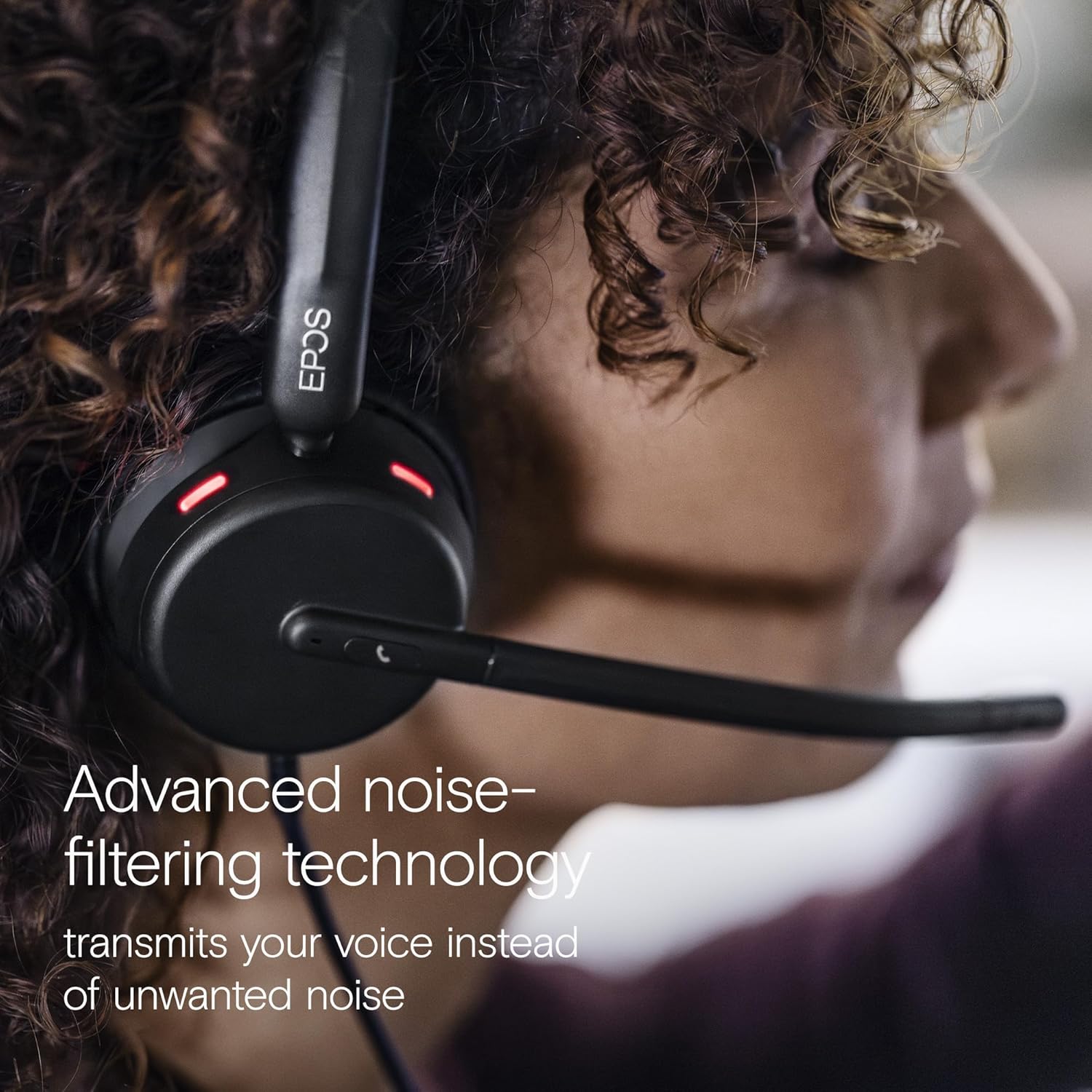 EPOS Impact 430 Mono On-Ear Wired USB-C and USB-A Headset with Noise-Canceling Mic, Plug-and-Play, Clear Audio, Lightweight Comfort, Suitable for Remote Work, Office Calls, and Online Meetings