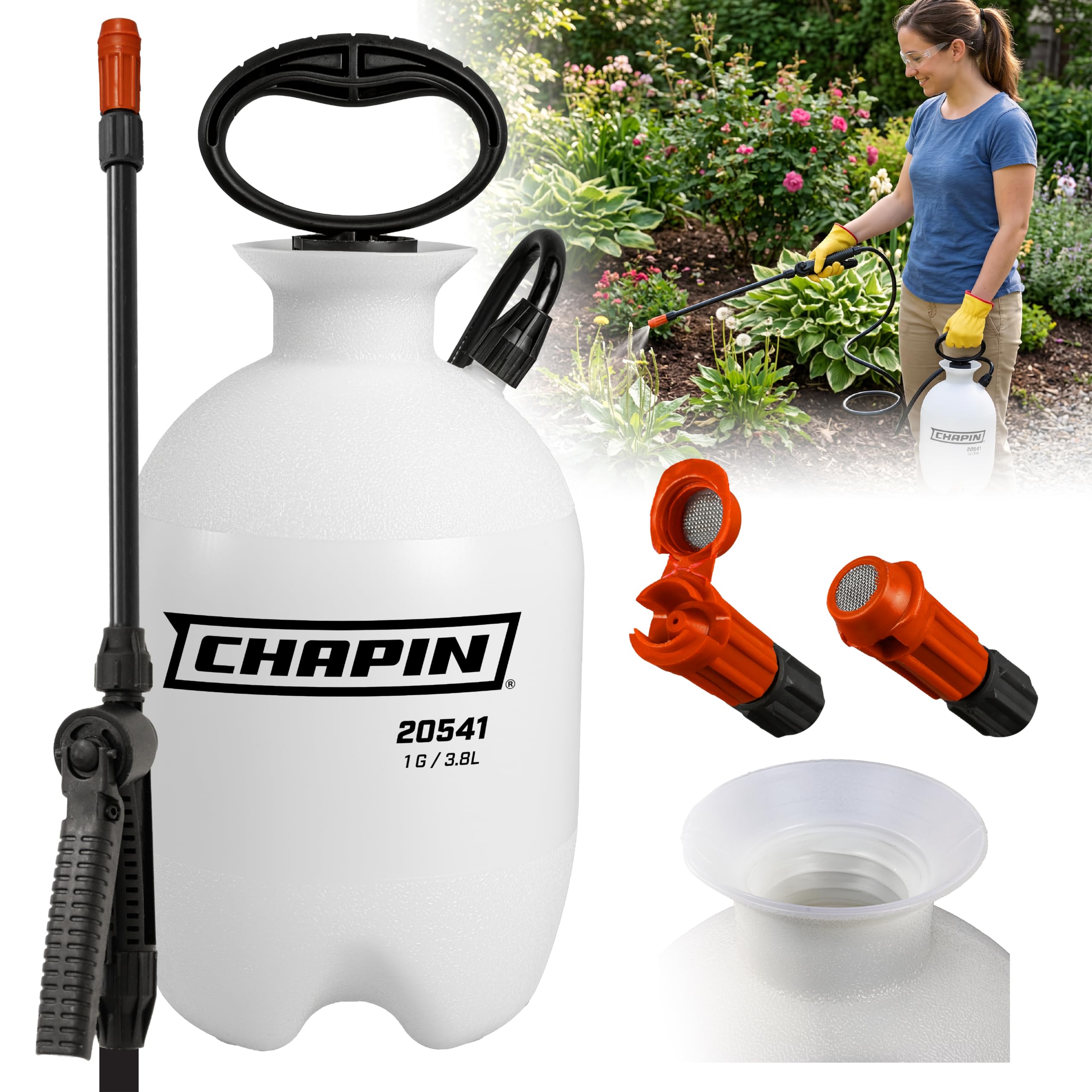 Amazon.com : CHAPIN 20541 1-Gallon Foaming Pump Sprayer for Lawn