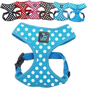 ROMISBABA Katzen Geschirr Weste - Atmungsaktiv & Bequem Für Kleine & Mittlere Katzen