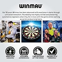 Vista 6 de Winmau Pro-Line Marco Circular para Diana de Dardos Profesional