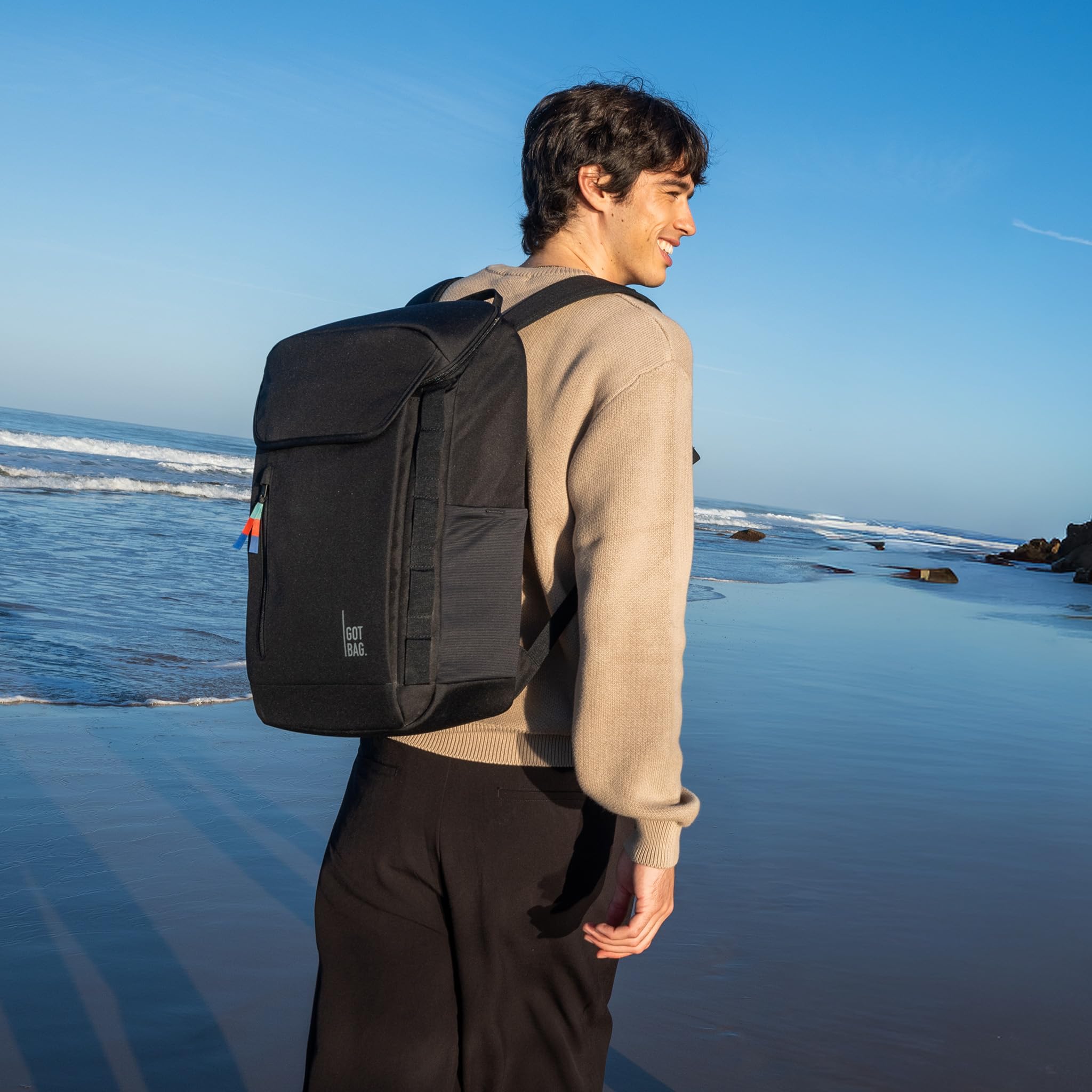 GOT BAG Rucksack Pro Pack | Laptoprucksack mit 16" Laptopfach | Rucksack mit vielen Fächern für Arbeit, Reise
