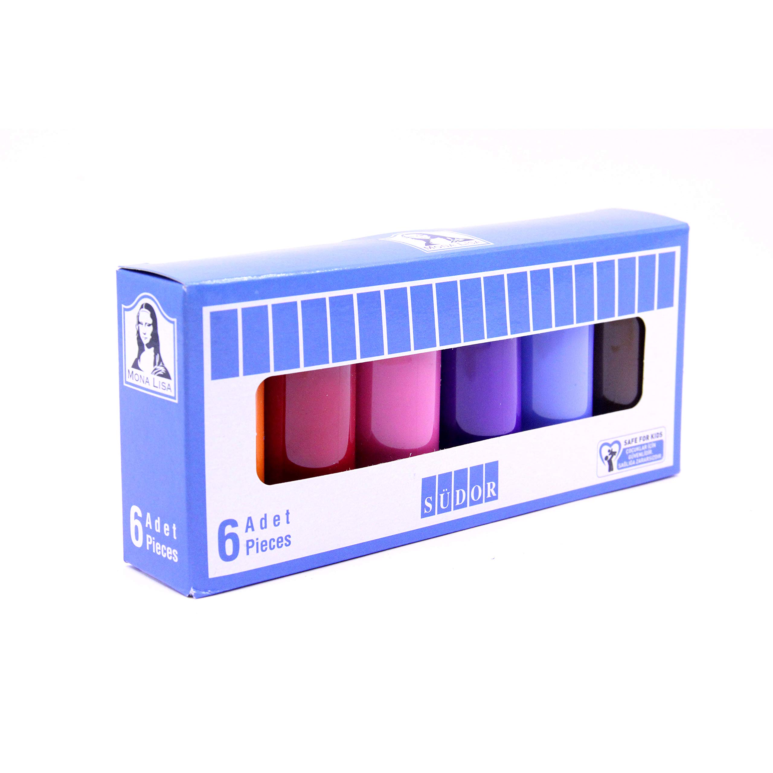 JOYIN Set Di 12 Colori A Tempera Lavabili Per Bambini (56,7 G Ciascuno), Pittura Liquida Per