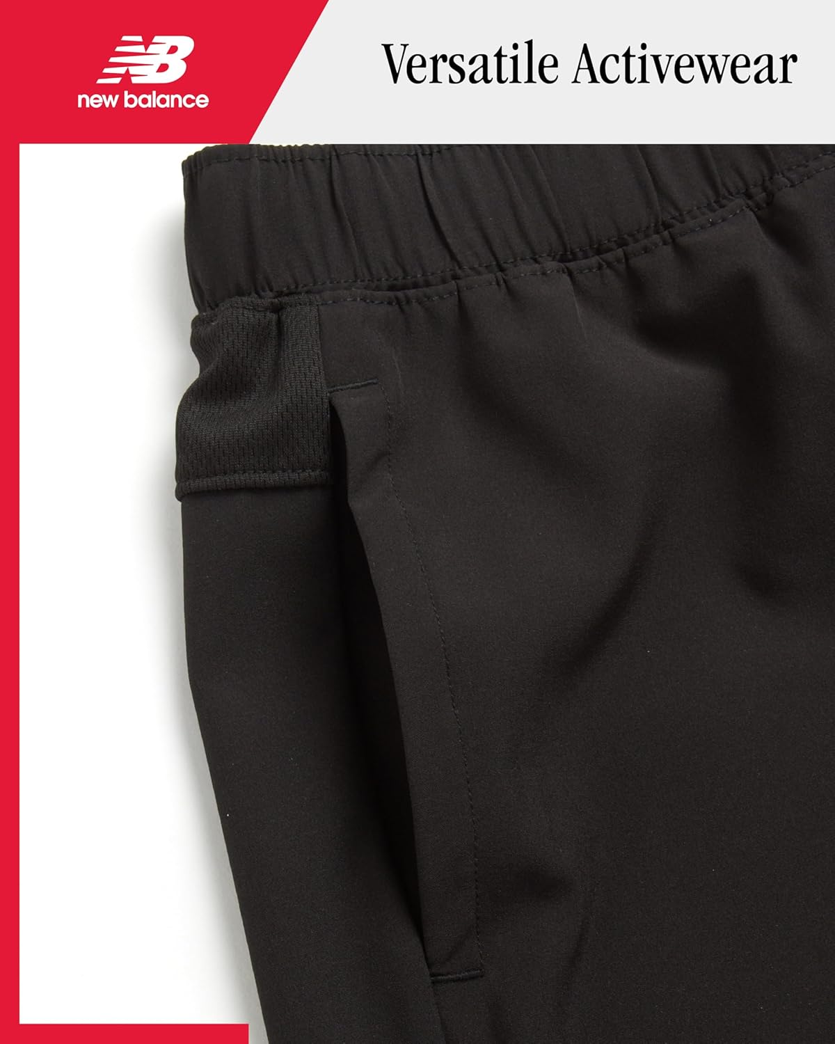 New Balance Boys' Athletic Lightweight Performance Woven Shorts - Image 2