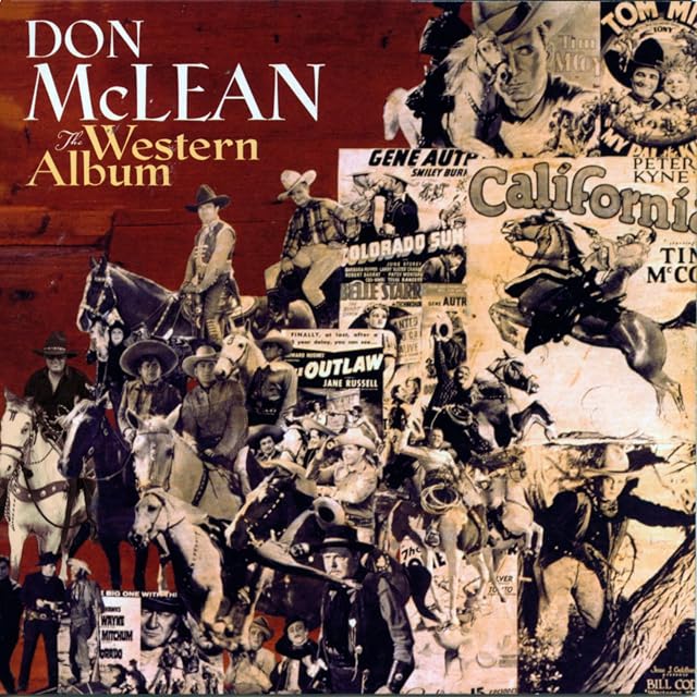 The Western Album (Vinil Preto, Numerado) por Don McLean, capa do álbum