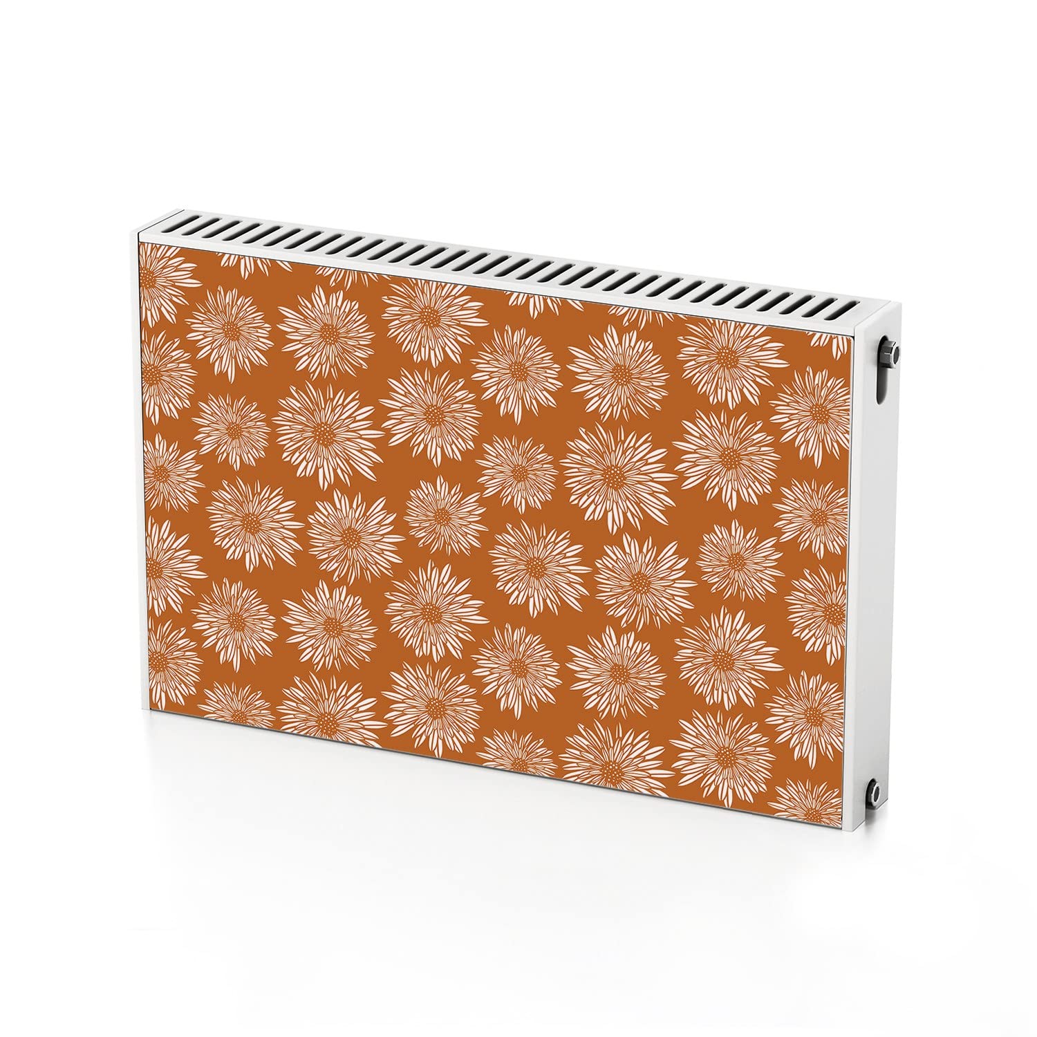 Décoration de radiateur fleurs d'automne pour réchauffer l'ambiance du salon