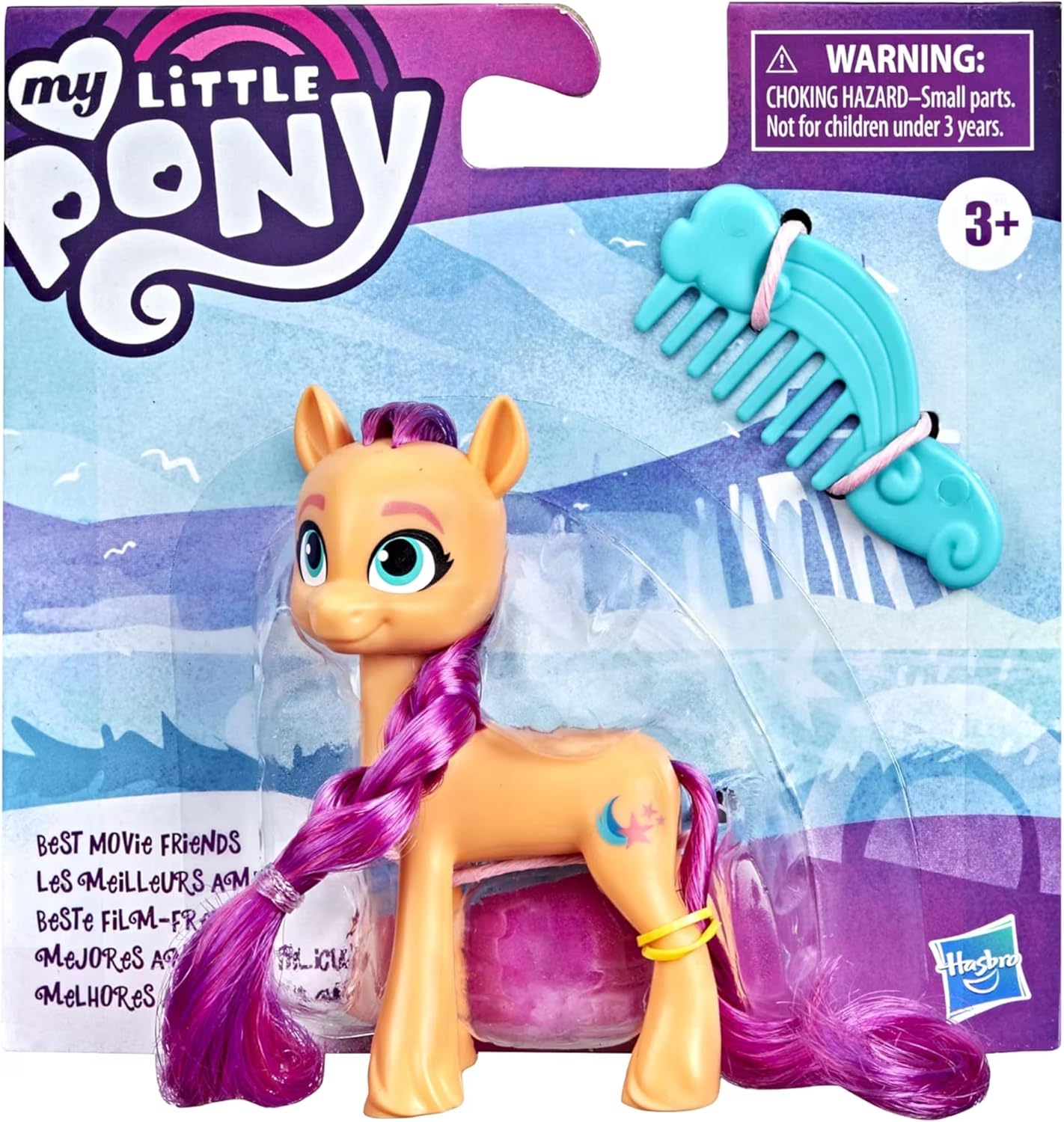 My Little Pony Best Movie Friends - Poseable Articulated Figures with Accessories - (Set of All 3) - Image 5